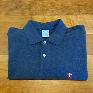 Brooks Brothers Slim Fit Navy Blue Polo